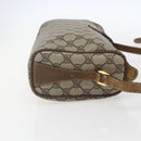 GUCCI GG Supreme Web Sherry Line Bag PVC Beige Gold 89 02 017 Auth BA8189-5