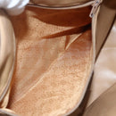 GUCCI GG Supreme Shoulder Bag PVC Beige Gold 001 115 6106 Auth BA8192-11