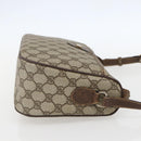 GUCCI GG Supreme Shoulder Bag PVC Beige Gold 001 115 6106 Auth BA8192-4