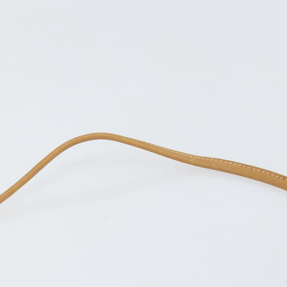 GUCCI Shoulder Bag Leather Black Gold Auth BA8193