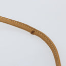 GUCCI Shoulder Bag Leather Black Gold Auth BA8193-9