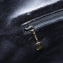 GUCCI Bamboo Hand Bag Leather 2way Black Gold 001 1998 1638 Auth BA8194-20