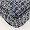 GUCCI Shoulder Bag PVC Blue Silver 664143 Auth BA8196M-17