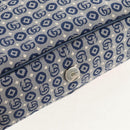 GUCCI Shoulder Bag PVC Blue Silver 664143 Auth BA8196M-18