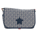 GUCCI Shoulder Bag PVC Blue Silver 664143 Auth BA8196M-2