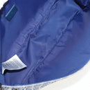 GUCCI Shoulder Bag PVC Blue Silver 664143 Auth BA8196M-22