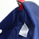 GUCCI Shoulder Bag PVC Blue Silver 664143 Auth BA8196M-26