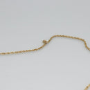 BALLY Chain Shoulder Bag Leather Black Auth BA820-8