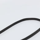 Christian Dior Honeycomb Canvas Shoulder Bag PVC Black Gold Auth BA8205-8