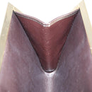 Christian Dior Trotter Canvas Clutch Bag Brown Gold Auth BA8207-12