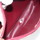 Christian Dior Trotter Canvas Shoulder Bag Beige Gold Auth BA8208-11