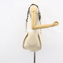 Stella MacCartney Shoulder Bag Leather Beige gold Auth BA8213-20