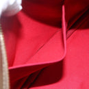 Chloe Eden Shoulder Bag Leather Brown Gold Auth BA8215-21