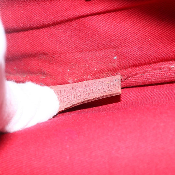 Chloe Eden Shoulder Bag Leather Brown Gold Auth BA8215