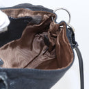 Chloe Lily Shoulder Bag Leather 2way Black Gold Auth BA8216-18