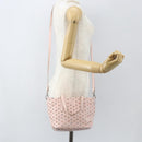 Jimmy Choo Studs Hand Bag Leather 2way Pink Auth BA8217-23