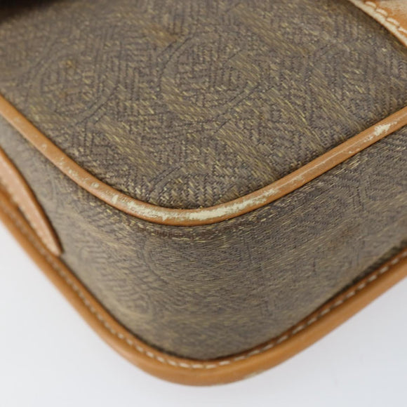 GUCCI Shoulder Bag Canvas Leather Beige Gold 007 23 0125 Auth BA8219