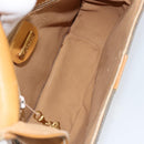 GUCCI Shoulder Bag Canvas Leather Beige Gold 007 23 0125 Auth BA8219-18