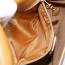 GUCCI Shoulder Bag Canvas Leather Beige Gold 007 23 0125 Auth BA8219-22