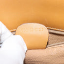 GUCCI Shoulder Bag Canvas Leather Beige Gold 007 23 0125 Auth BA8219-23