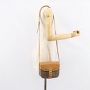 GUCCI Shoulder Bag Canvas Leather Beige Gold 007 23 0125 Auth BA8219-24