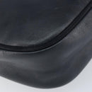 Salvatore Ferragamo Vala Shoulder Bag Leather Navy Gold Auth BA8220-11