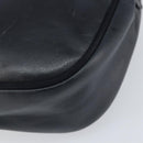 Salvatore Ferragamo Vala Shoulder Bag Leather Navy Gold Auth BA8220-12