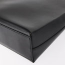 Salvatore Ferragamo Gancini Shoulder Bag Leather Black Silver Auth BA8223-13