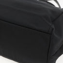 Salvatore Ferragamo Hand Bag Nylon Enamel 2way Black Auth BA8225-18