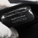 Salvatore Ferragamo Hand Bag Nylon Enamel 2way Black Auth BA8225-12