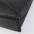 Salvatore Ferragamo Gancini Shoulder Bag Leather Black Gold Auth BA8226-15