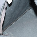 Salvatore Ferragamo Boston Bag Nylon Black Silver Auth BA8227-23