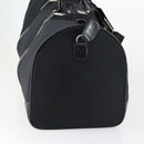 Salvatore Ferragamo Boston Bag Nylon Black Silver Auth BA8227-5