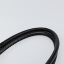 Salvatore Ferragamo Gancini Tote Bag Enamel Black Silver Auth BA8231-8