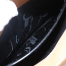 Salvatore Ferragamo Gancini Hand Bag Leather 2way Beige Silver Auth BA8232-22