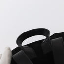 Salvatore Ferragamo Gancini Backpack Suede Black Gold Auth BA8233-8