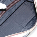 BURBERRY Nova Check Tote Bag Nylon Beige Silver Auth BA8238-11