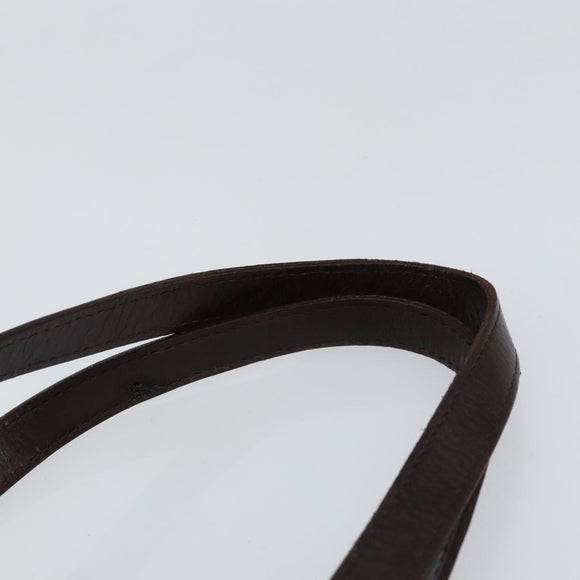 BURBERRY Nova Check Tote Bag Nylon Beige Silver Auth BA8238