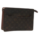 LOUIS VUITTON Monogram Pochette Homme Clutch Bag M51795 LV Auth BA824-1