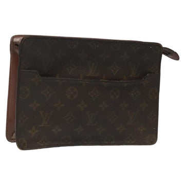 LOUIS VUITTON Monogram Pochette Homme Clutch Bag M51795 LV Auth BA824