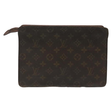 LOUIS VUITTON Monogram Pochette Homme Clutch Bag M51795 LV Auth BA824 - 0