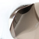 HERMES Calvi Coin Purse Leather Beige Silver Auth BA8243M-16