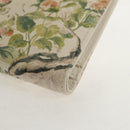 Christian Dior Caro Dahlia Bifold Wallet Leather White Gold Auth BA8247M-14