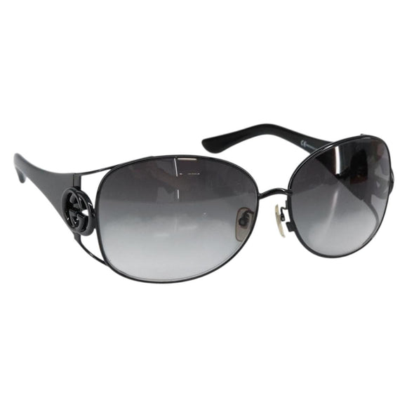 GUCCI Sunglasses plastic Black Auth BA8248