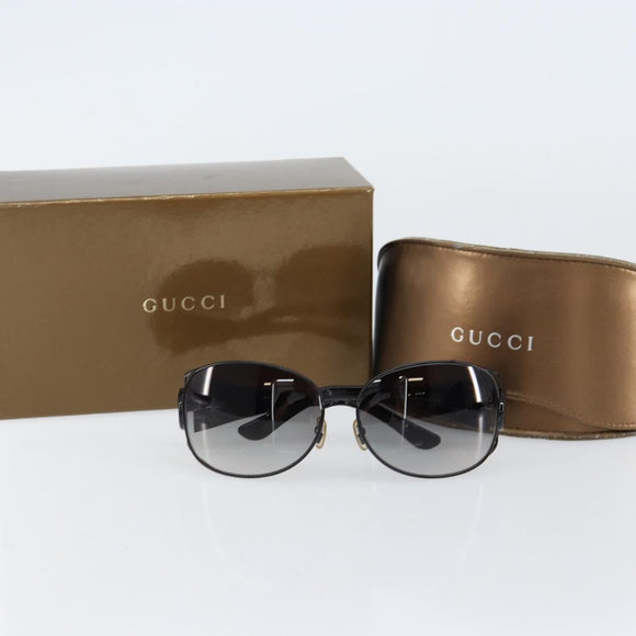 GUCCI Sunglasses plastic Black Auth BA8248