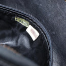 CHANEL Matelasse Chain Shoulder Bag Lamb Skin Black Gold CC Auth BA8252-22