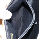 CHANEL Matelasse Chain Shoulder Bag Lamb Skin Beige Black CC Auth BA8256-21