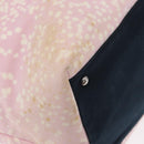 CHANEL High Summer Tote Bag Canvas Leather Pink Silver CC Auth BA8259-9