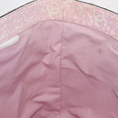 CHANEL High Summer Tote Bag Canvas Leather Pink Silver CC Auth BA8259-19