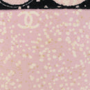 CHANEL High Summer Tote Bag Canvas Leather Pink Silver CC Auth BA8259-3